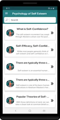 Psychology of Self Esteem android App screenshot 3